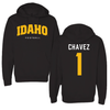 University of Idaho Football Black Idaho Hoodie - #1 Ricardo Chavez