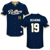 Florida International University Blue Baseball Jersey - #19 Austin Dearing