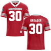 Western Colorado University Red Football Jersey - #30 Jordan Greager