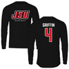 Jacksonville State University Basketball Black Performance Long Sleeve - #4 Keiara Griffin