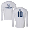 Butler University Volleyball White Long Sleeve - #10 Laiya Ebo