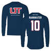 Utah Tech University Basketball Navy Long Sleeve - #10 Tennessee Rainwater