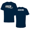 University of South Carolina Beaufort TF and XC Navy Performance Tee - Durham Adkins