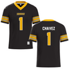 University of Idaho Black Football Jersey - #1 Ricardo Chavez