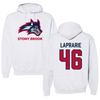 Stony Brook University Football Gray Hoodie - #46 Jacque LaPrarie