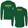 George Mason University Wrestling Green Performance Long Sleeve - Cale Roggie