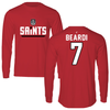 D'Youville University Softball Red General Long Sleeve - #7 Ally Beardi