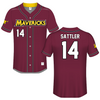 Colorado Mesa University Maroon Softball Jersey - #14 Hannah Sattler