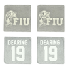 Florida International University Baseball Stone Coaster (4 Pack)  - #19 Austin Dearing
