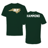 The University of North Carolina at Charlotte TF and XC Forest Green State Tee - JaNeya Hammond