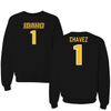 University of Idaho Football Black Jersey Crewneck - #1 Ricardo Chavez