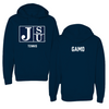 Jackson State University Tennis Navy Hoodie - Richy Gamo