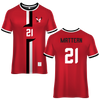 Eastern Washington University Red Soccer Jersey - #21 Iris Mattern