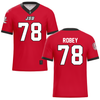Jacksonville State University Red Football Jersey - #78 Brock Robey
