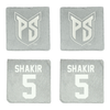 Portland State University Football Stone Coaster (4 Pack)  - #5 Tyreese-Xavier Shakir