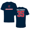 Rogers State University Soccer Navy Tee - #35 Elijah Bustamante