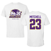 McKendree University Bowling White Tee - #23 Ben Mitchell