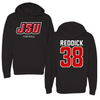 Jacksonville State University Football Black Hoodie - #38 Walter Reddick