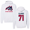 Stony Brook University Football Gray Hoodie - #71 James Glamos