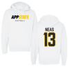 Appalachian State University Softball White Hoodie - #13 Sejal Neas