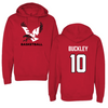 Eastern Washington University Basketball Red EWU Hoodie - #10 Jacinta Buckley