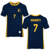 East Tennessee State University Navy Soccer Jersey - #7 Sydney Somogyi