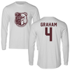 Alabama A&M University Football Light Gray Long Sleeve - #4 Jamar Graham