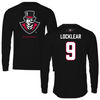 Austin Peay State University Football Black Mascot Performance Long Sleeve - #9 Skyler Locklear