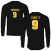 University of Idaho Soccer Black Jersey Long Sleeve - #9 Mia Zubiate