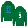 Texas A&M University-Corpus Christi Soccer Green Hoodie - #5 Ellie Fox