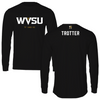 West Virginia State University TF and XC Black Long Sleeve - Caedeon Trotter