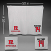 Rutgers University Soccer Gray Blanket - #14 Alyssa Martinez