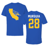 California State University-Bakersfield Soccer Blue State Tee - #28 Iliana Murguia