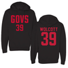 Austin Peay State University Football Black Hoodie - #39 Tyson Wolcott