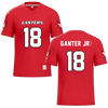 Eastern Washington University Red Football Jersey - #18 Derek Ganter Jr.