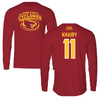 Iowa State University Soccer Cardinal Performance Long Sleeve - #11 Leia Khairy