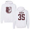 Alabama A&M University Soccer Gray Hoodie - #35 Malini Baker