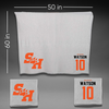 Sam Houston State University Football Gray Blanket - #10 Hunter Watson