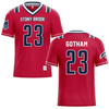 Stony Brook University Red Lacrosse Jersey - #23 Sam Gotham