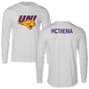 University of Northern Iowa Football Light Gray Long Sleeve - Cale McThenia