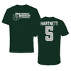 Northwest Missouri State University Basketball Forest Green Performance Tee - #5 Molly Hartnett