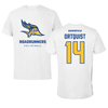 California State University-Bakersfield Volleyball White Performance Tee - #14 Sophia Ortquist