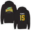 George Mason University Baseball Black Hoodie - #15 Brandon Parks