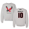 Eastern Washington University Basketball Gray Crewneck - #10 Jacinta Buckley