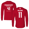 University of Houston Softball Red Long Sleeve - #11 Jordee Wilkins