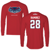 Florida Atlantic University Soccer Red Long Sleeve - #28 Jianna Ramirez