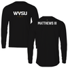 West Virginia State University TF and XC Black Long Sleeve - Ronnie Matthews III
