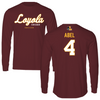 Loyola University-Chicago Soccer Maroon Block Long Sleeve - #4 Alaina Abel