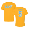 Long Island University Football Gold Performance Tee - #5 JoJo Garcia