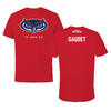 Florida Atlantic University TF and XC Red Jersey Tee - Luke Gaudet